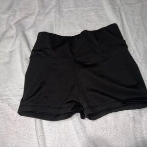 Black Scrunch Spandex